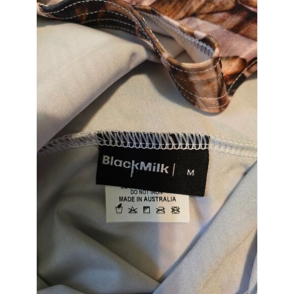 BlackMilk Skeleton Anatomy Print Catsuit M Halloween Fitness Instructor RARE - Picture 6 of 9